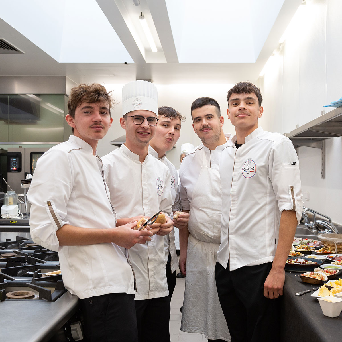 Charcutier-traiteur en action